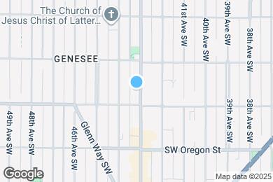 Map image of the property - 4143 California Ave SW
