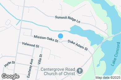 Map image of the property - 1805 Mission Oaks St