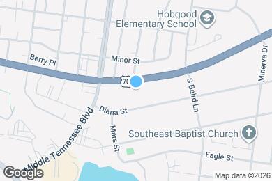 Map image of the property - 1302 Dr. Martin Luther King Jr. Blvd