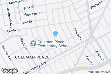 Map image of the property - 2426 Birch St