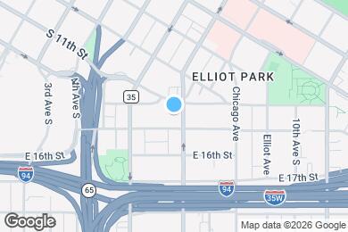 Map image of the property - Gatsby Apartments