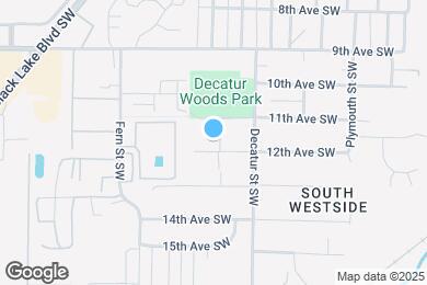 Map image of the property - 1904 12th Ave SW