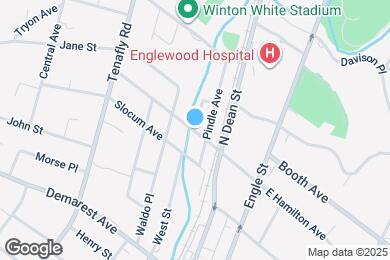 Map image of the property - 25 W Hamilton Ave