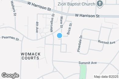 Map image of the property - 1004 Ware St