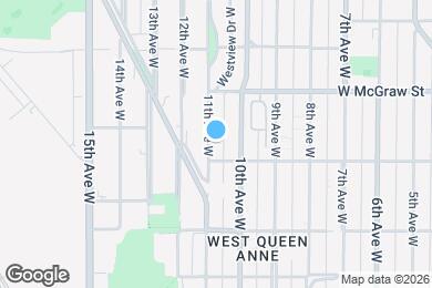 Map image of the property - 2112 11th Ave W
