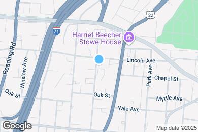 Map image of the property - 2848 Melrose Ave