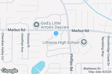 Map image of the property - 6258 Marbut Farms Terrace