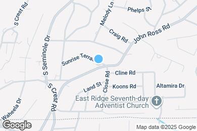 Map image of the property - 3618 Sunrise Terrace