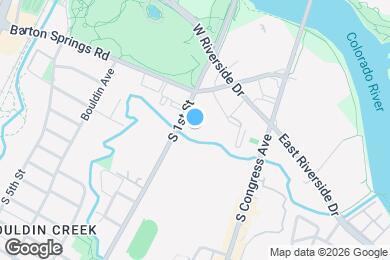 Map image of the property - Furnished Studio-Austin - Downtown - Town Lake