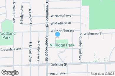 Map image of the property - 8147 N Chester Ave