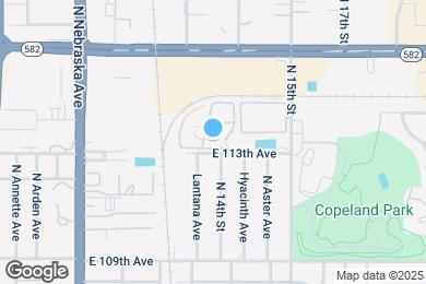 Map image of the property - 1264 E 113th Ave
