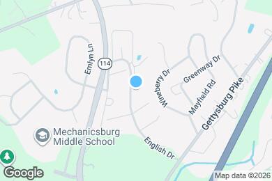 Map image of the property - 1703 English Dr