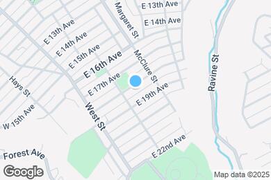 Map image of the property - 218 E 18th Ave