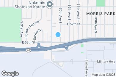 Map image of the property - 5748 35th Ave S