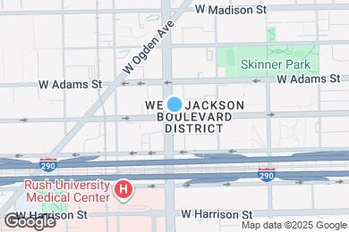 Map image of the property - 1220 W Jackson Blvd