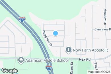 Map image of the property - 3354 Waggoner Ln
