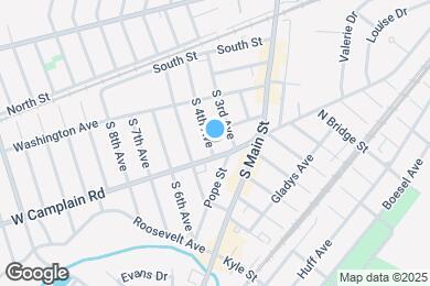 Map image of the property - 159 S 4th Ave