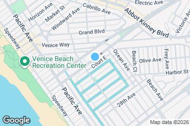 Map image of the property - 426 S Venice Blvd