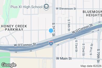 Map image of the property - 307 S 76th St