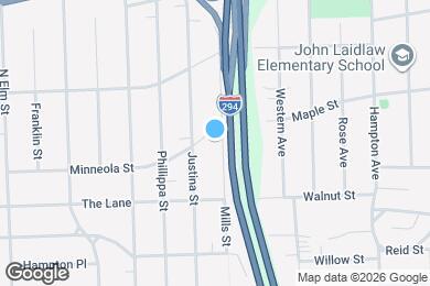 Map image of the property - 538 Mills St