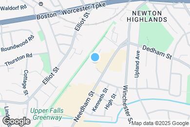 Map image of the property - The Aven at Newton Highlands