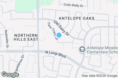 Map image of the property - 8506 Twin Trails Dr