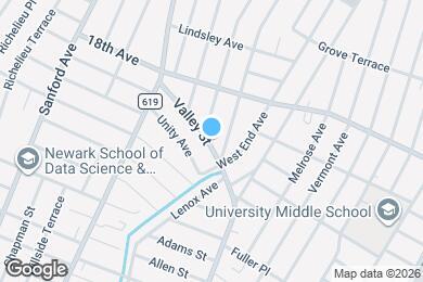 Map image of the property - 25 Valley St