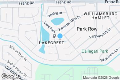 Map image of the property - 24422 Travis House Ln