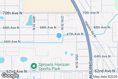 Map image of the property - 3715 66th Ave N