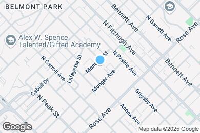 Map image of the property - Monarch Place Apartments