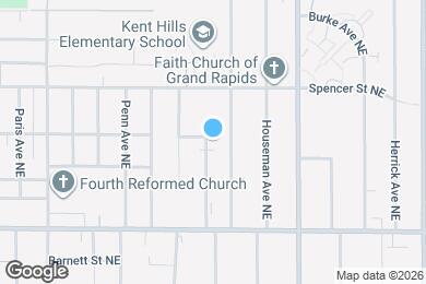 Map image of the property - 1320 Northfield Ave NE