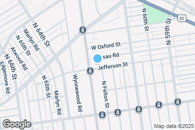 Map image of the property - 6231 W Jefferson St