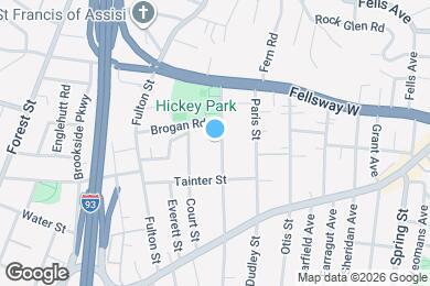 Map image of the property - 280 Park St