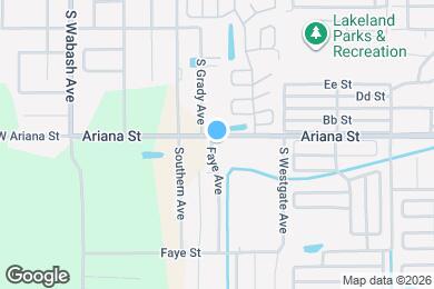 Map image of the property - 1650 Ariana St