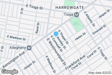 Map image of the property - 1838 E Wensley St