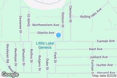 Map image of the property - 6206 Furman Ave