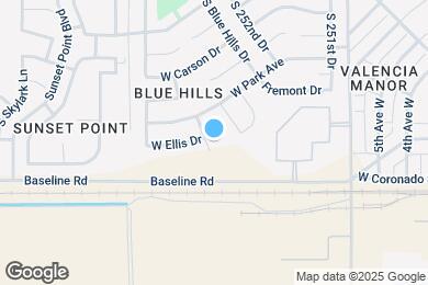Map image of the property - 7415 S 253rd Dr