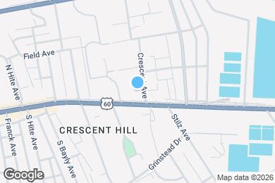 Map image of the property - 114 Crescent Ave