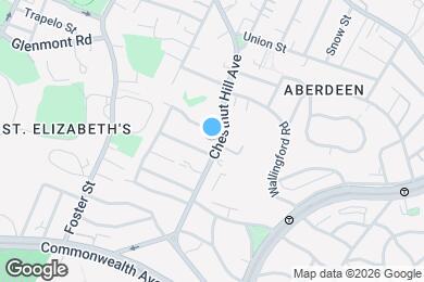 Map image of the property - 151 Chestnut Hill Ave