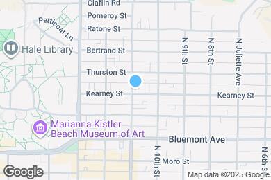 Map image of the property - 1030 Kearney St