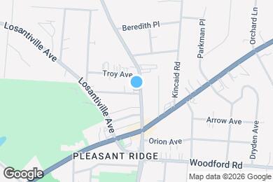 Map image of the property - 3160 Schubert Ave