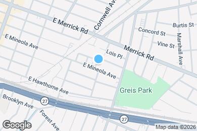Map image of the property - 51 Manor Rd