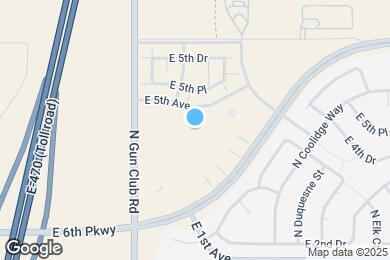 Map image of the property - 23623 E 3rd Pl