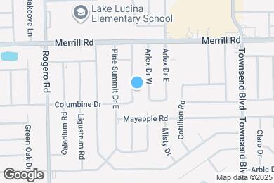 Map image of the property - 2517 Columbine Dr N