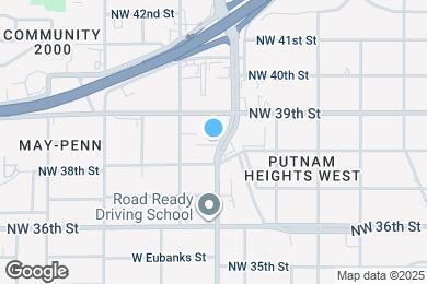 Map image of the property - 3915 N Pennsylvania Ave