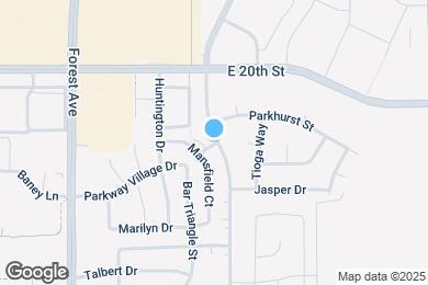 Map image of the property - 1886 Notre Dame Blvd