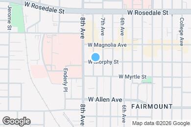 Map image of the property - 1401 Hurley Ave