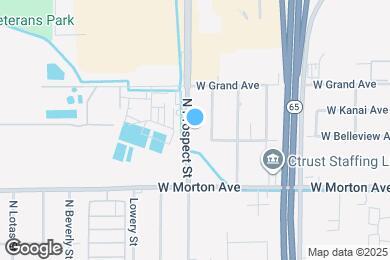 Map image of the property - 520 N Prospect St