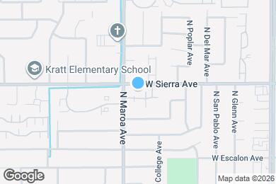 Map image of the property - 355 W Sierra Ave