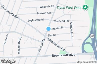 Map image of the property - 770 Winton Rd